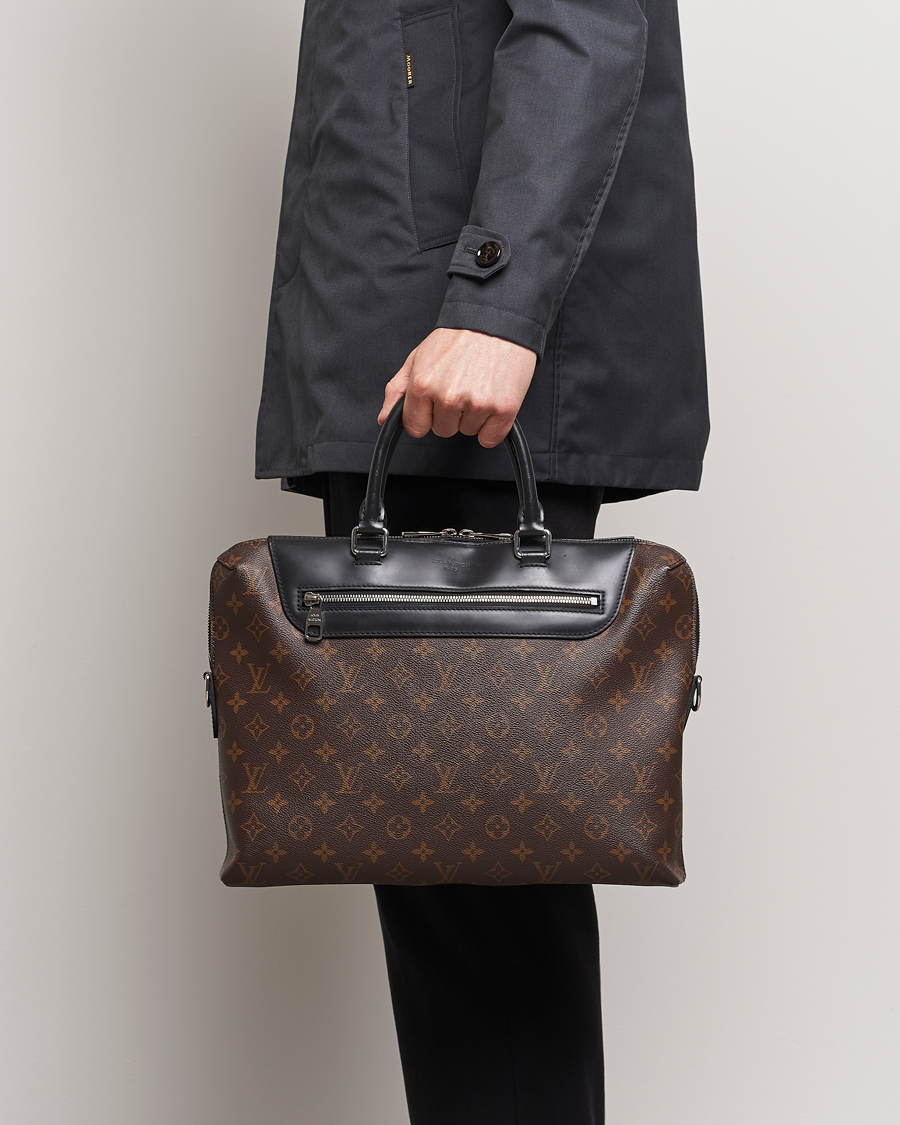 Hombres | Pre-Owned & Vintage Bags | Louis Vuitton Pre-Owned | Porte Documents Jour Document Bag Monogram 