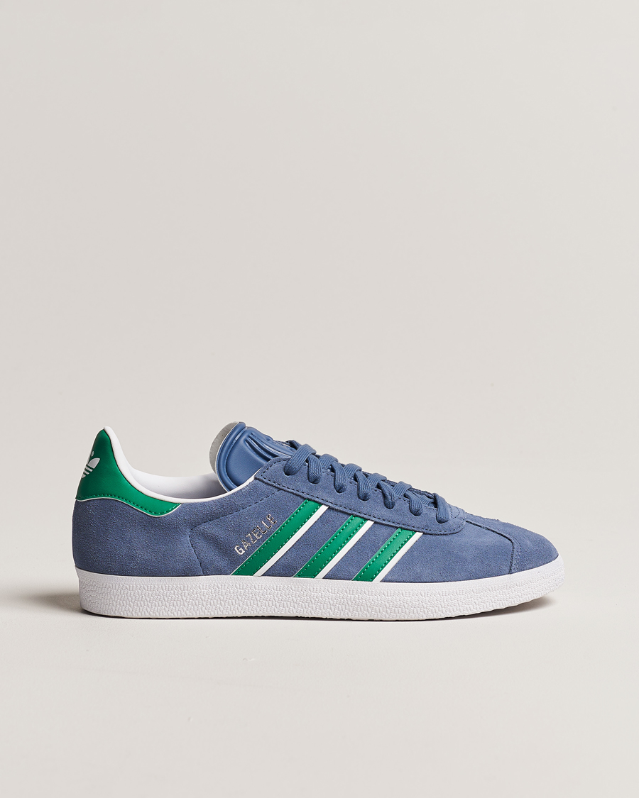 Hombres | adidas Originals Gazelle Sneaker Blue/Green | adidas Originals | Gazelle Sneaker Blue/Green