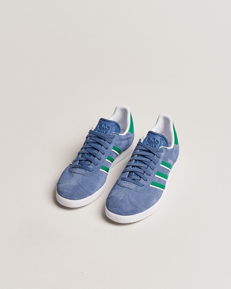 Hombres |  | adidas Originals | Gazelle Sneaker Blue/Green