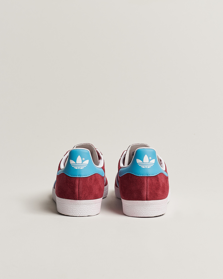 Hombres | adidas Originals Gazelle Sneaker Burgundy/Blue | adidas Originals | Gazelle Sneaker Burgundy/Blue