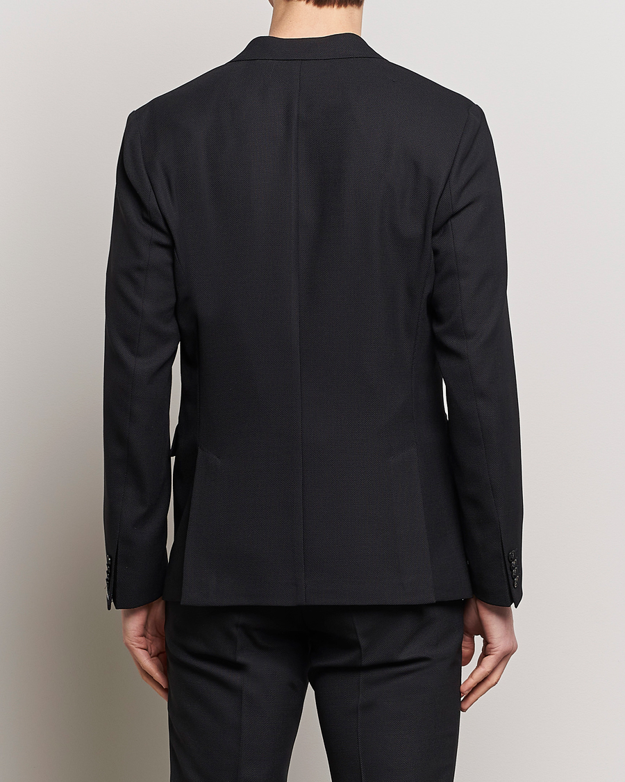 Hombres | Blazers | J.Lindeberg | Hopper Active Hopsack Blazer Black