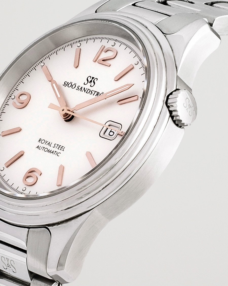Hombres | Sjöö Sandström Pre-Owned Royal Steel Classic 41mm Silver | Sjöö Sandström Pre-Owned | Royal Steel Classic 41mm Silver
