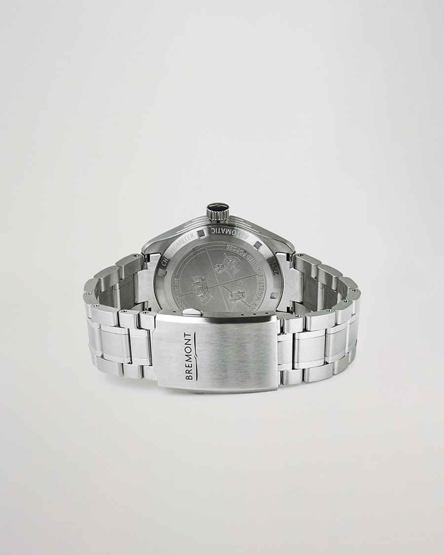 Usado |  | Bremont Pre-Owned | Broadsword 40mm Steel Bracelet Black Dial Silver