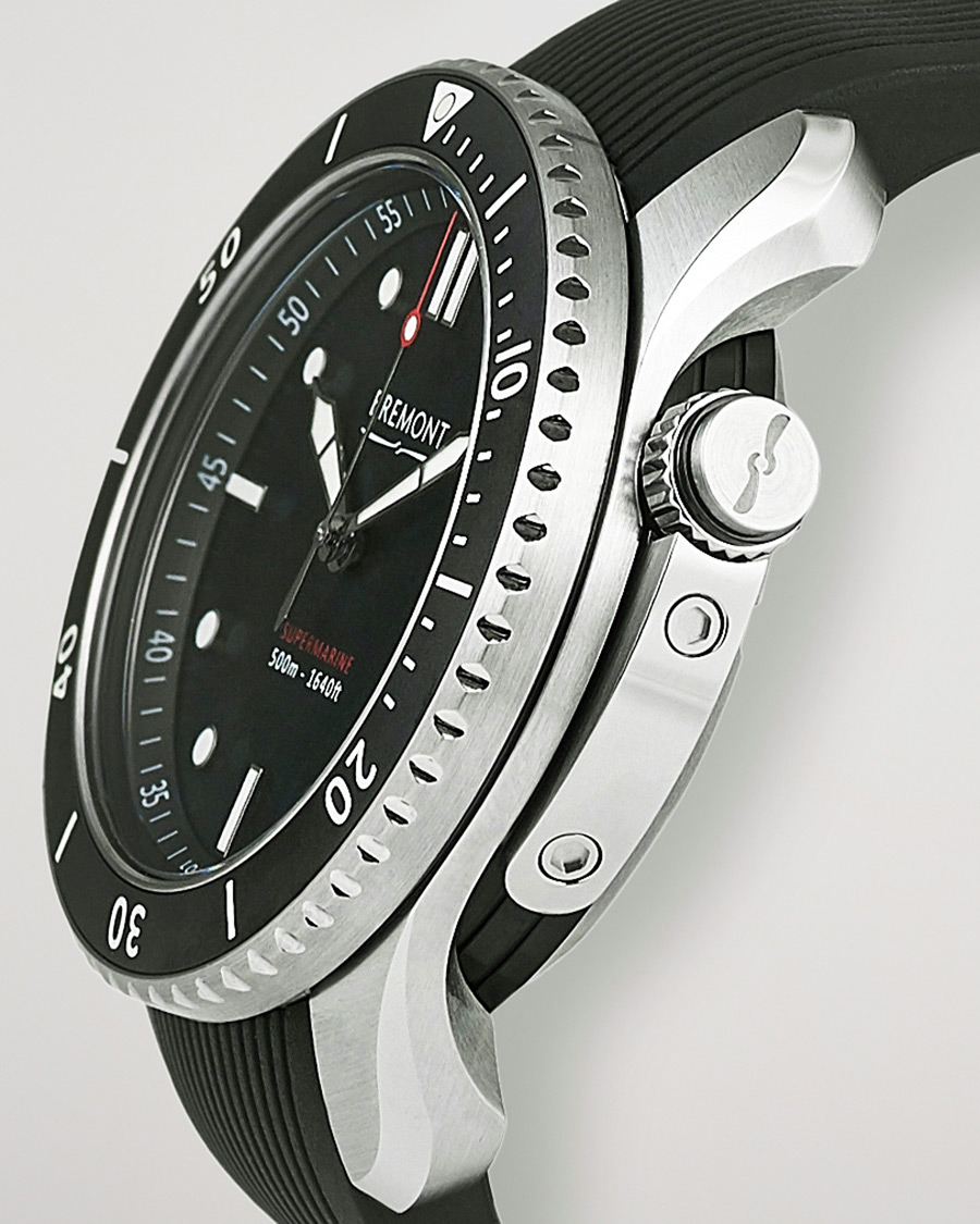 Hombres | Bremont Pre-Owned S500 Supermarine 43mm Black Dial Silver | Bremont Pre-Owned | S500 Supermarine 43mm Black Dial Silver