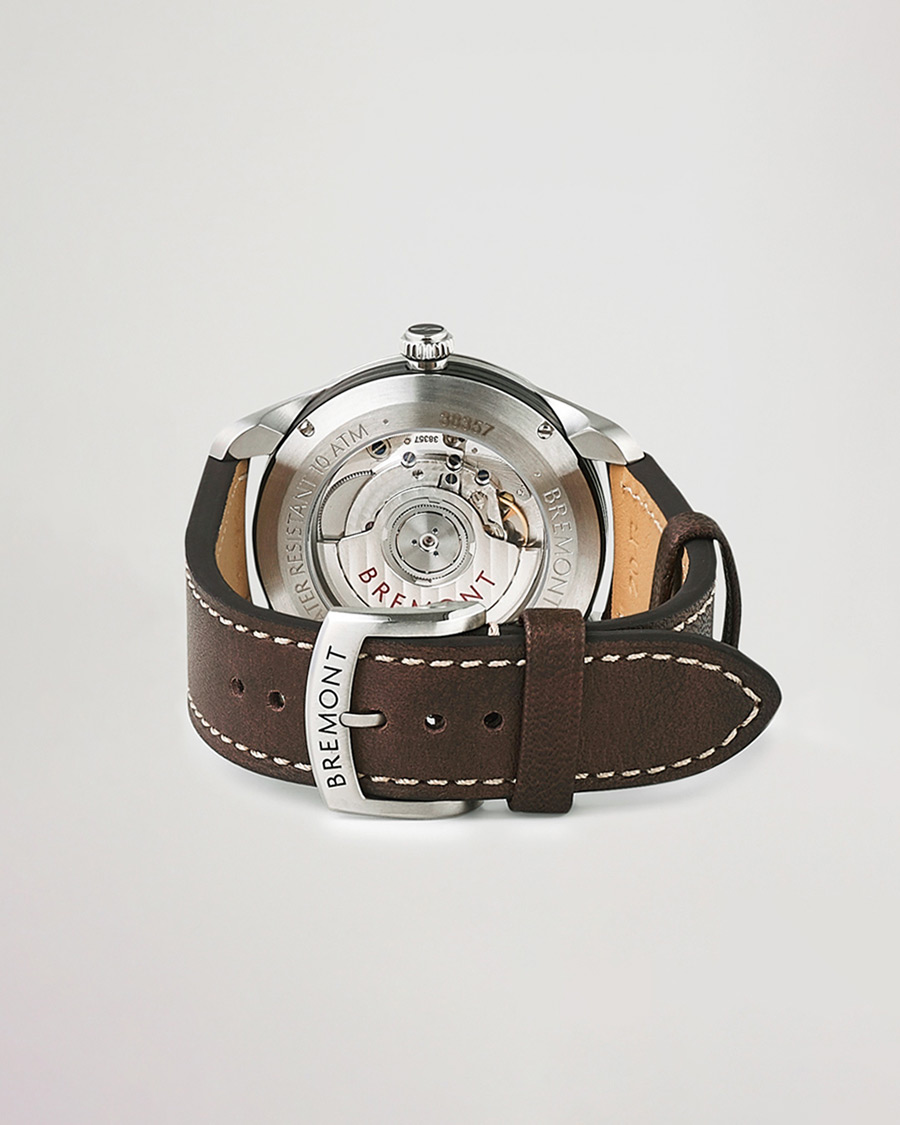 Hombres | Bremont Pre-Owned Airco Mach 1 40mm Black Dial Silver | Bremont Pre-Owned | Airco Mach 1 40mm Black Dial Silver