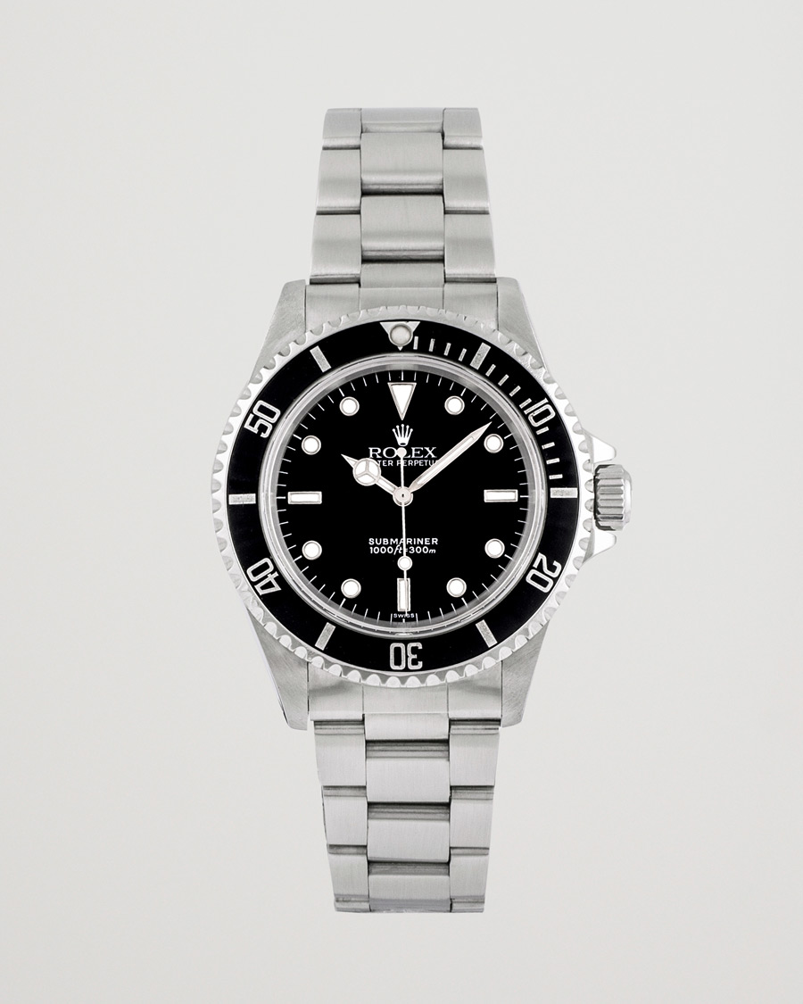 Hombres | Rolex Pre-Owned Submariner 14060 Oyster Perpetual Silver | Rolex Pre-Owned | Submariner 14060 Oyster Perpetual Silver