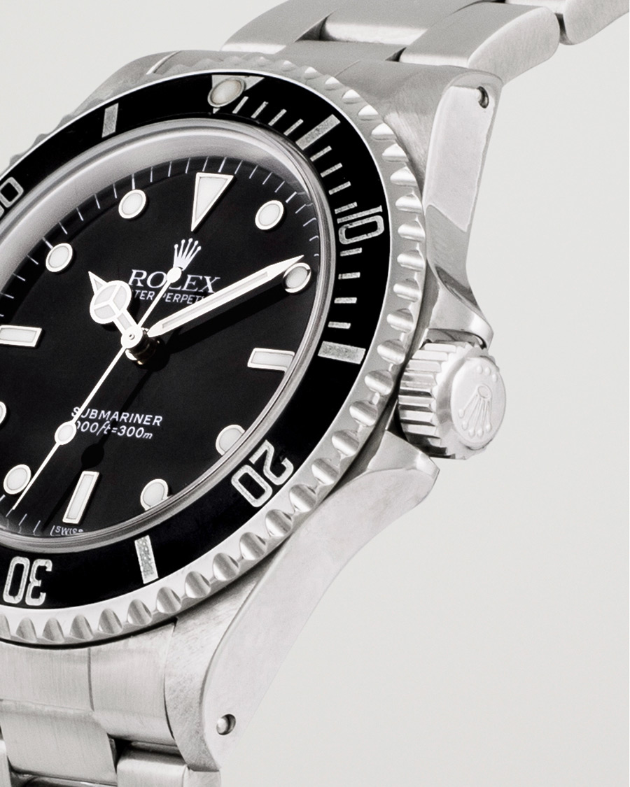 Hombres | Rolex Pre-Owned Submariner 14060 Oyster Perpetual Silver | Rolex Pre-Owned | Submariner 14060 Oyster Perpetual Silver