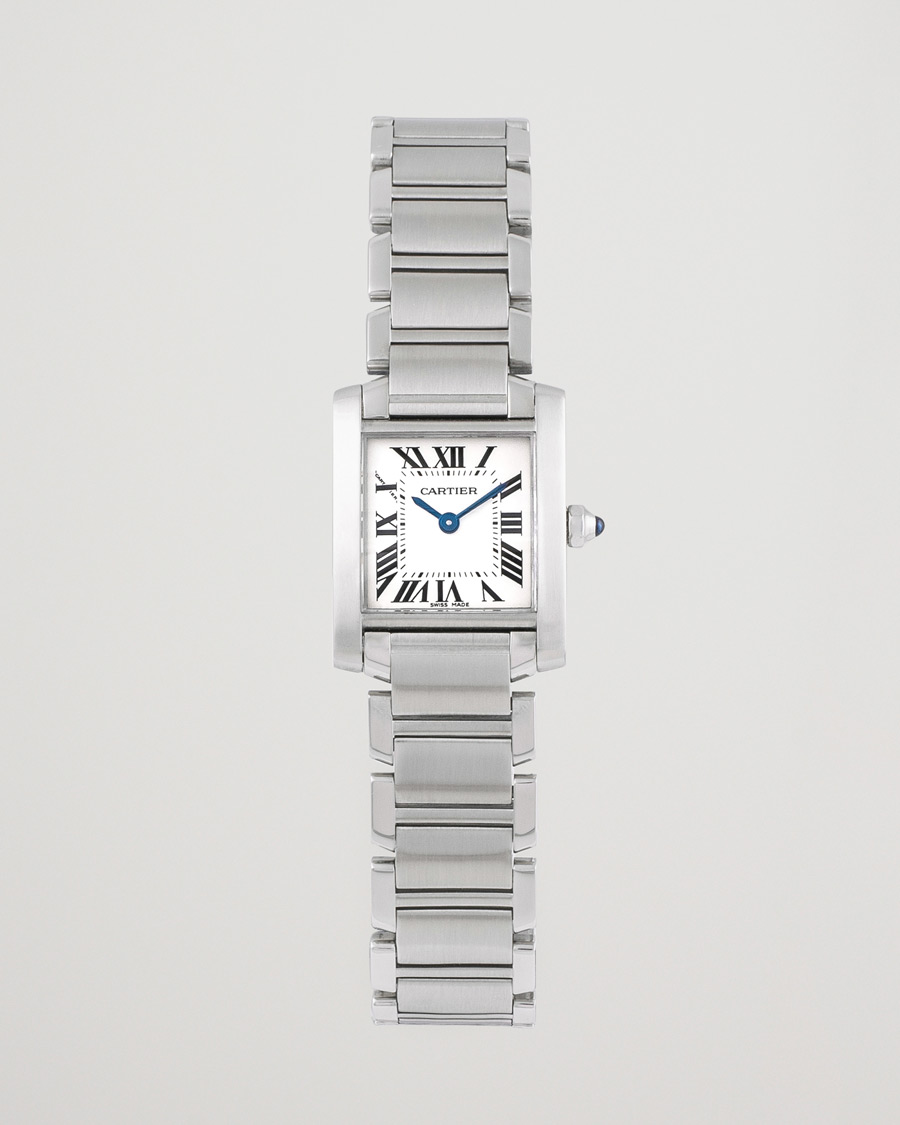 Hombres | Cartier Pre-Owned Tank Francaise Silver | Cartier Pre-Owned | Tank Francaise Silver