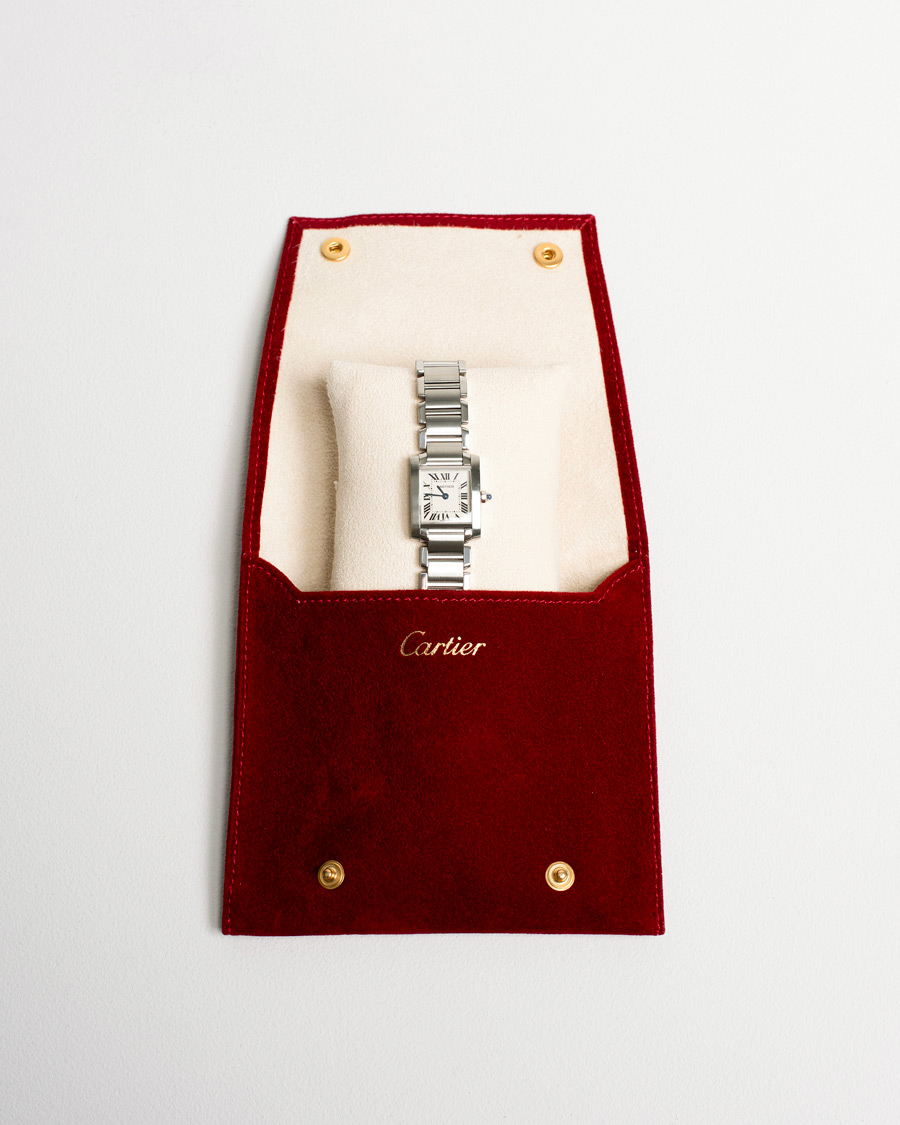 Hombres | Cartier Pre-Owned Tank Francaise Silver | Cartier Pre-Owned | Tank Francaise Silver