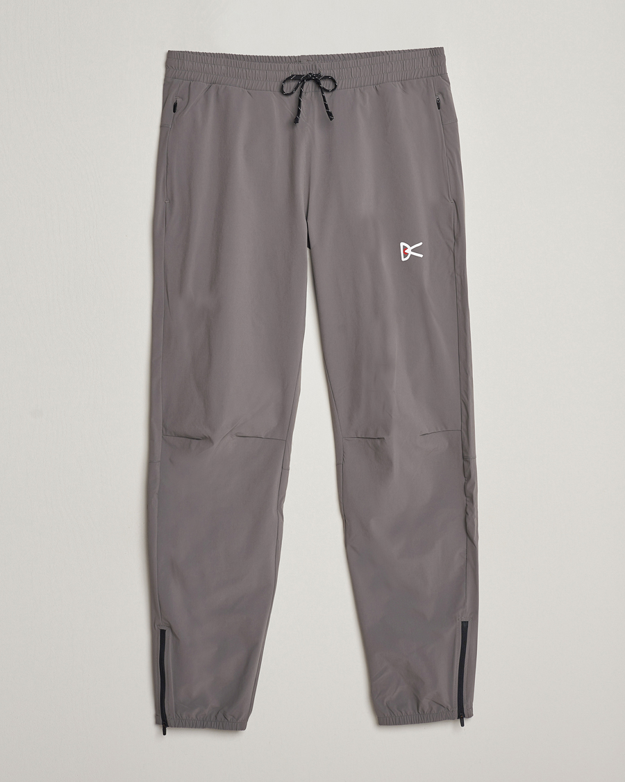 Hombres | Pantalones | District Vision | Lightweight DWR Track Pants Charcoal
