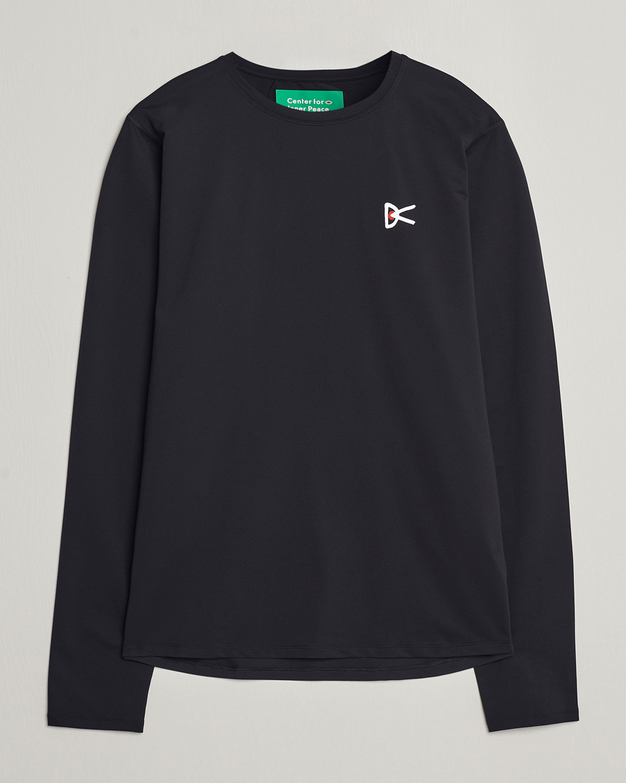 Hombres | Camisetas | District Vision | Lightweight Long Sleeve T-Shirt Black