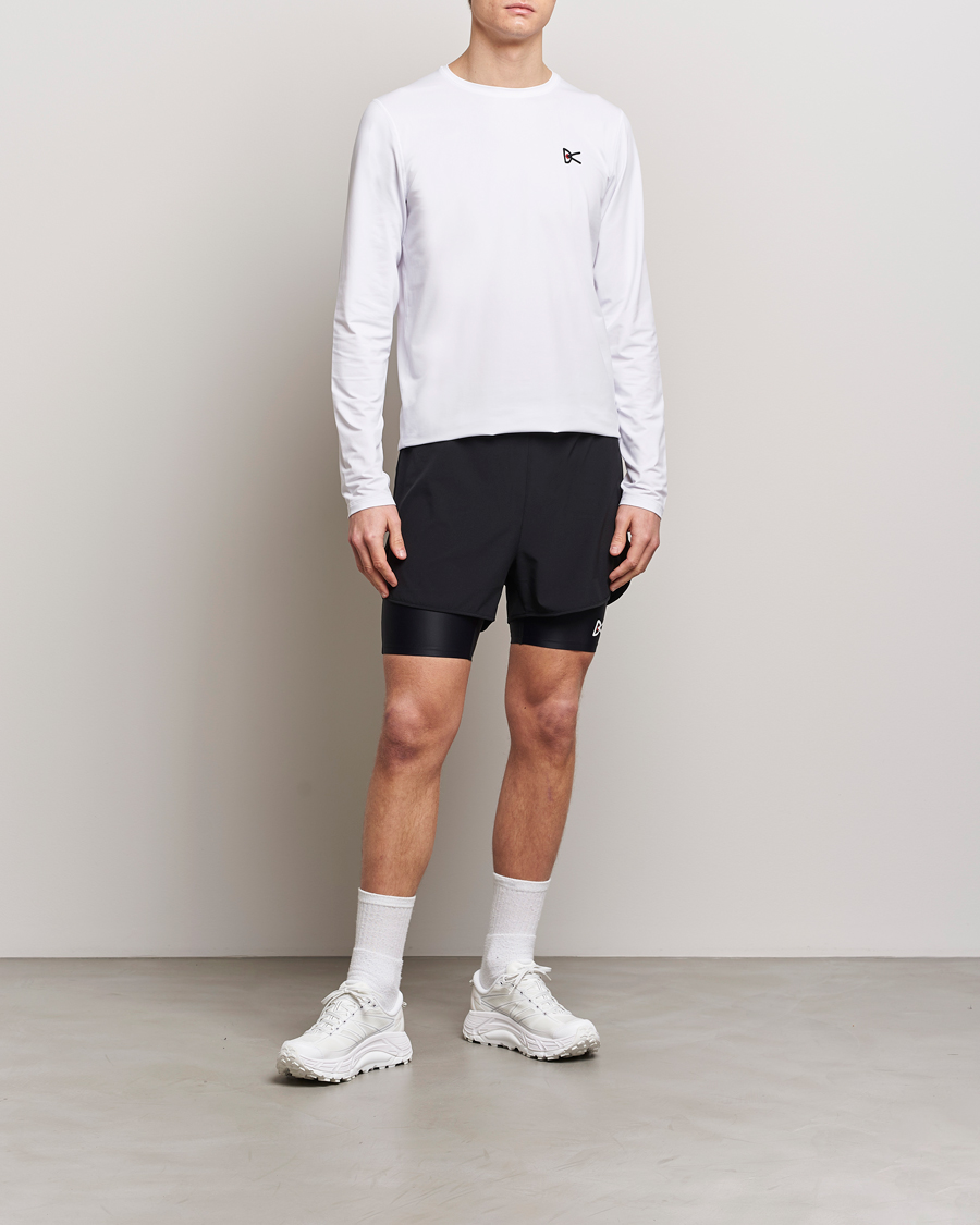 Hombres | Camisetas | District Vision | Lightweight Long Sleeve T-Shirt White