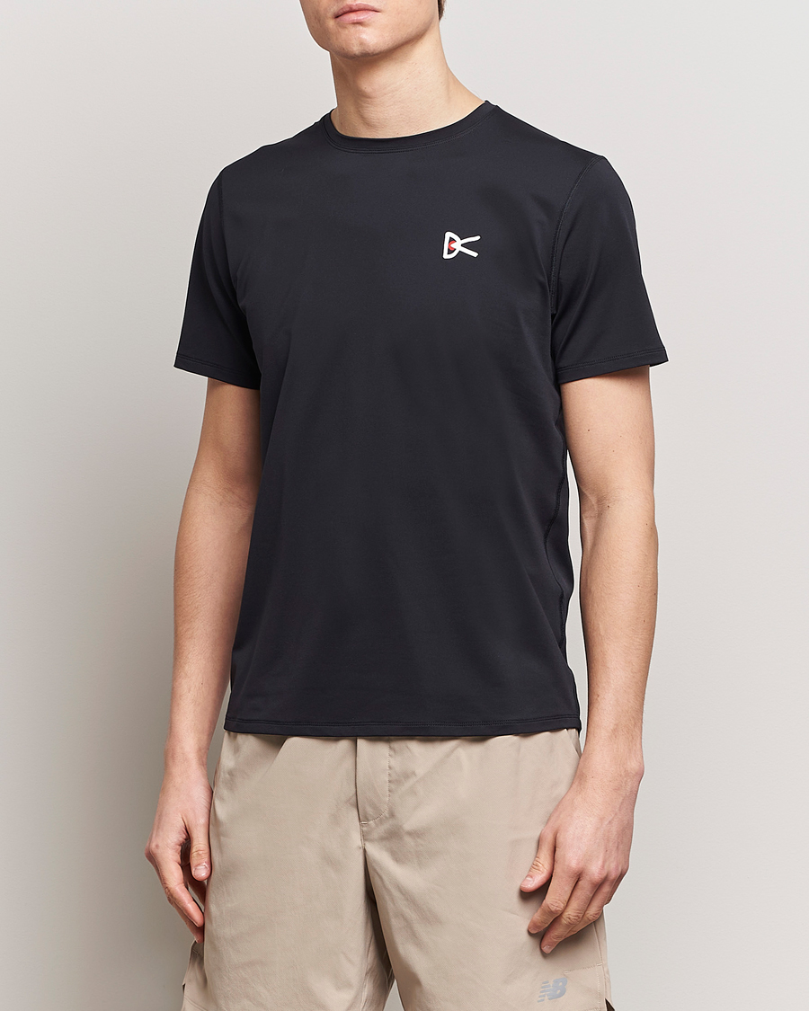Hombres | Ropa | District Vision | Lightweight Short Sleeve T-Shirts Black