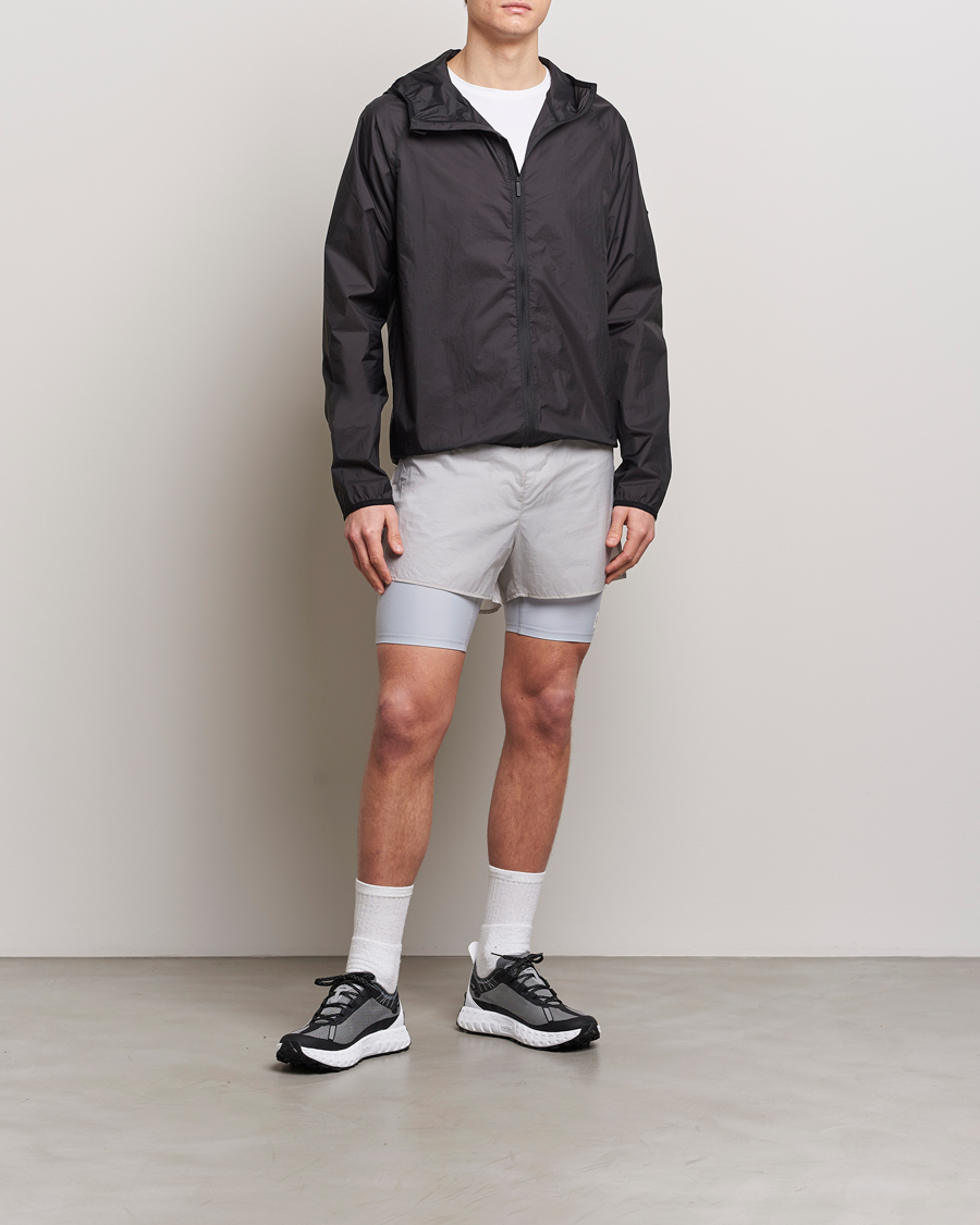 Hombres | Pantalones cortos | District Vision | Ripstop Layered Trail Shorts Moonbeam
