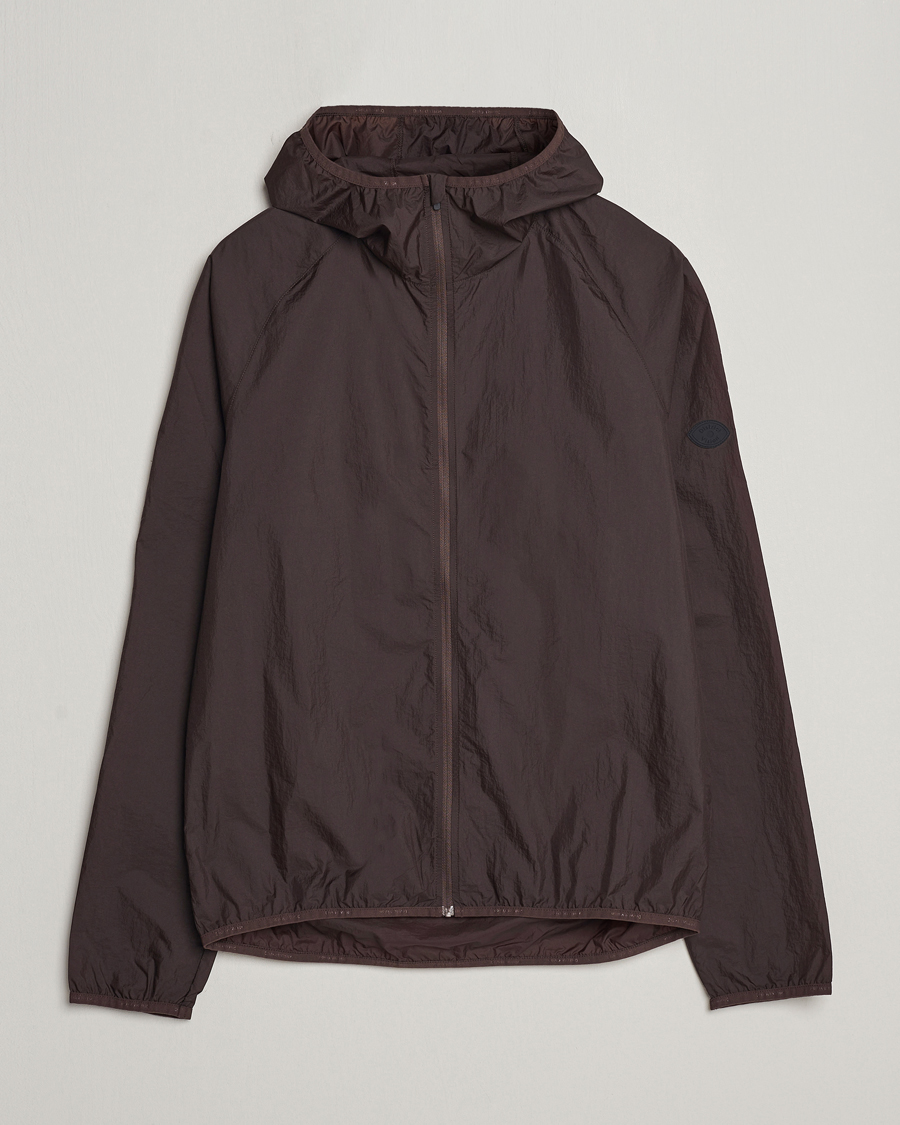 Hombres | Abrigos y chaquetas | District Vision | Ultralight Packable DWR Wind Jacket Cacao