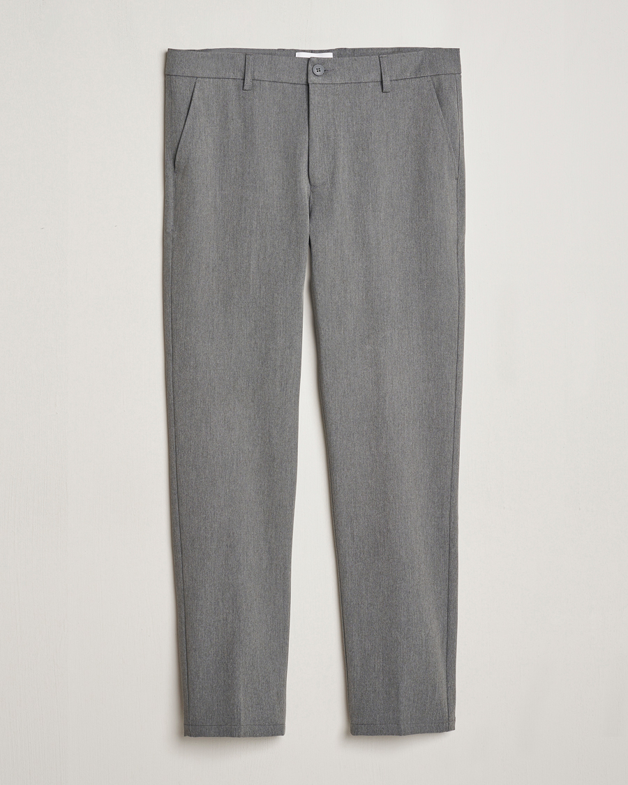Hombres | Pantalones | LES DEUX | Como Reg Suit Pants Grey Melange