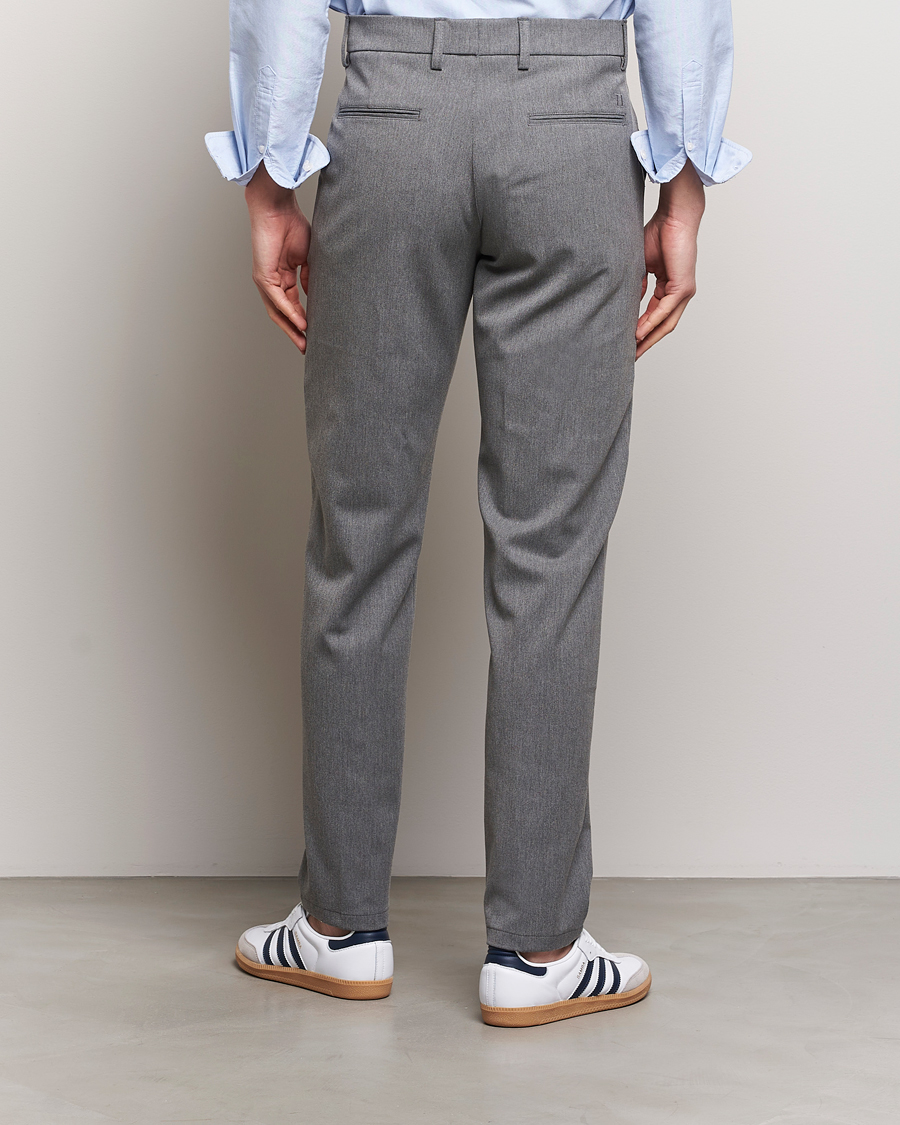Hombres | Pantalones | LES DEUX | Como Reg Suit Pants Grey Melange