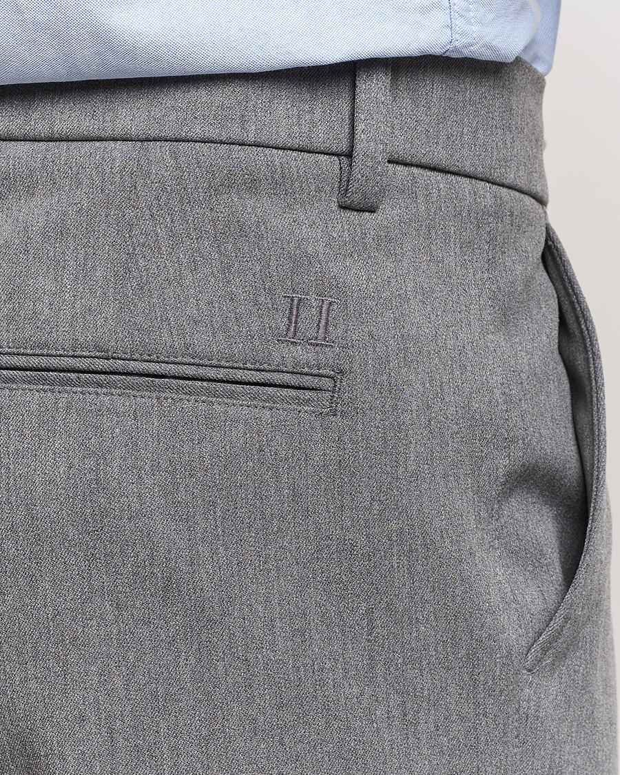 Hombres | Pantalones | LES DEUX | Como Reg Suit Pants Grey Melange