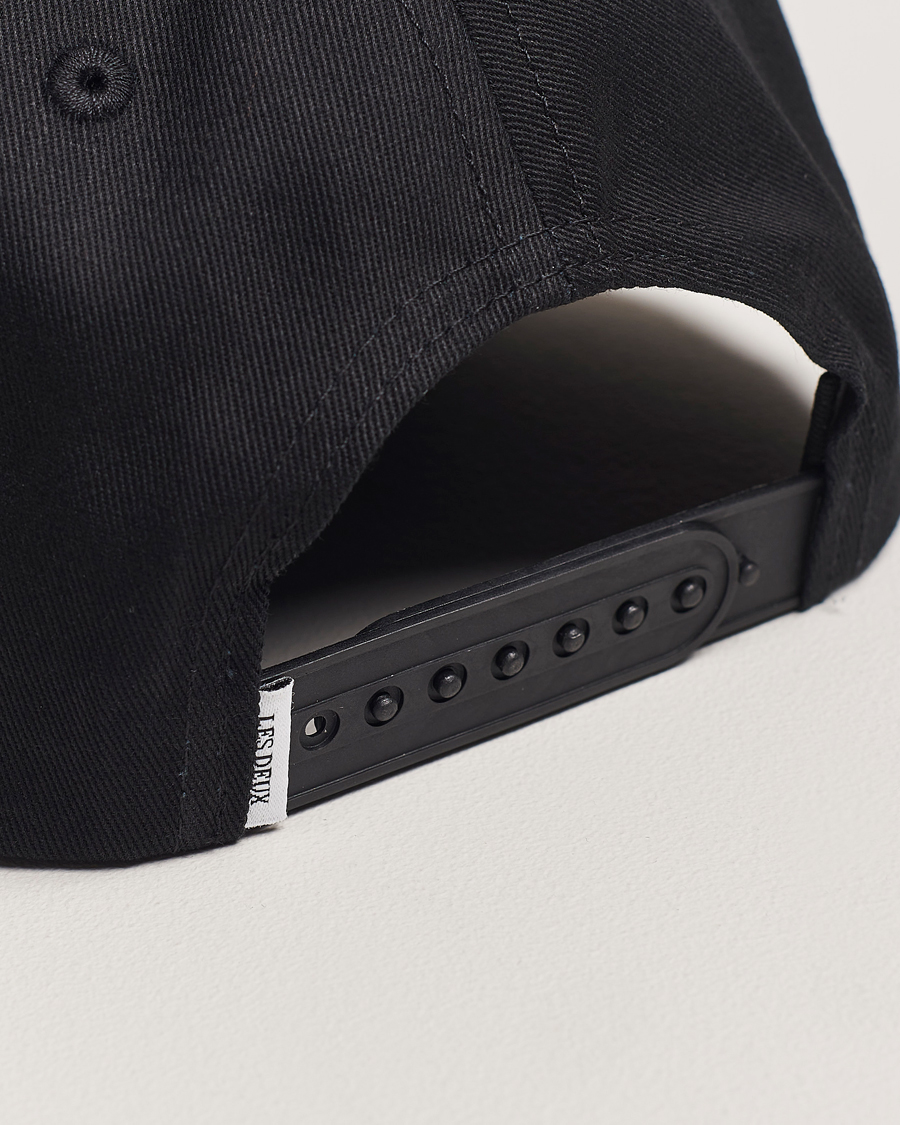 Hombres | Sombreros y gorras | LES DEUX | Baseball Cap Suede II Black