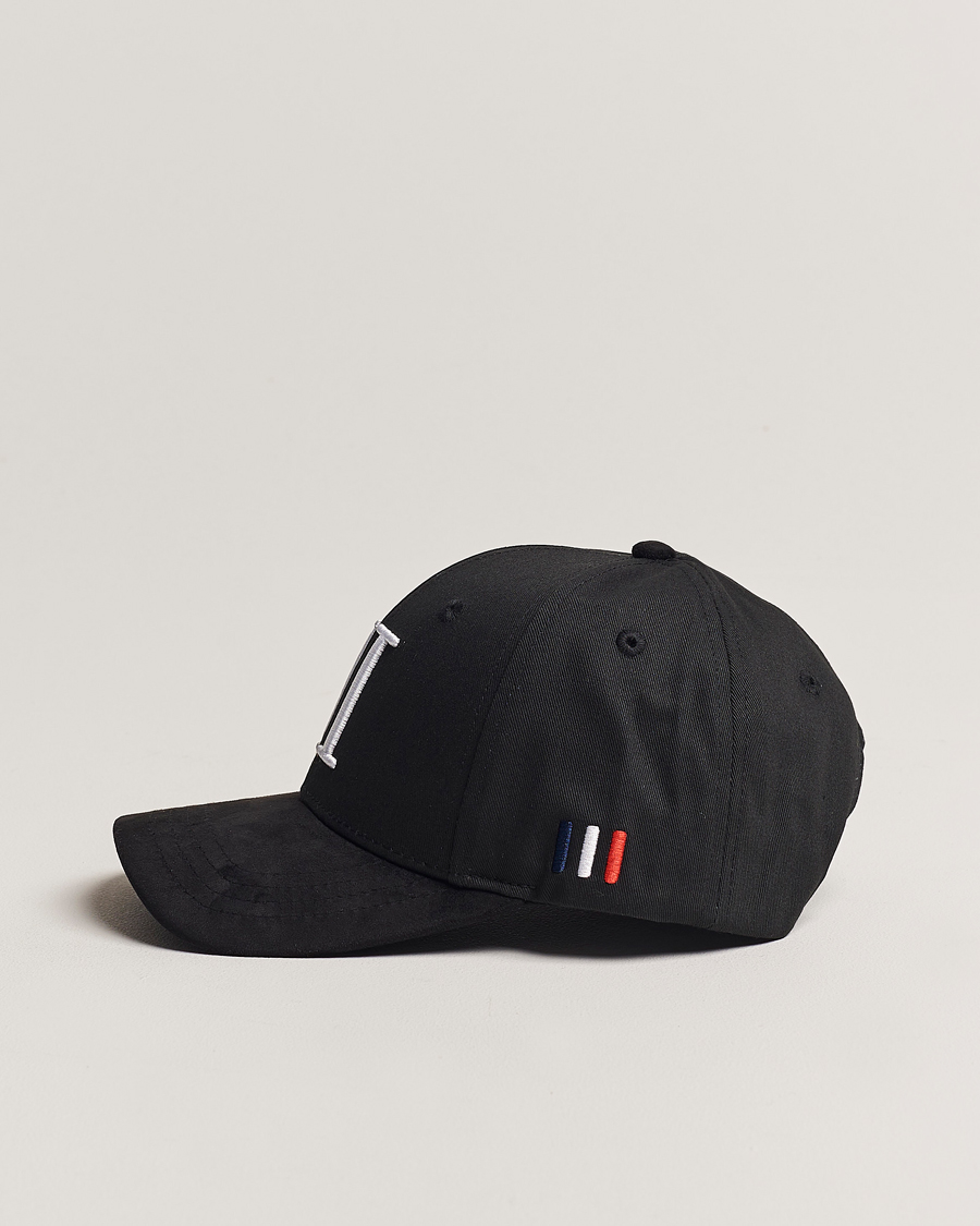 Hombres | Sombreros y gorras | LES DEUX | Baseball Cap Suede II Black/White