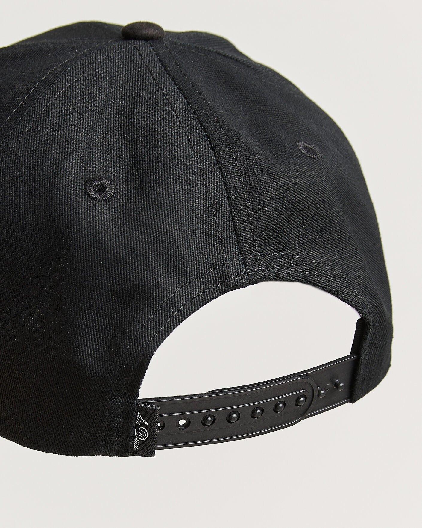 Hombres | Les Deux Baseball Cap Suede II Black/White | LES DEUX | Baseball Cap Suede II Black/White