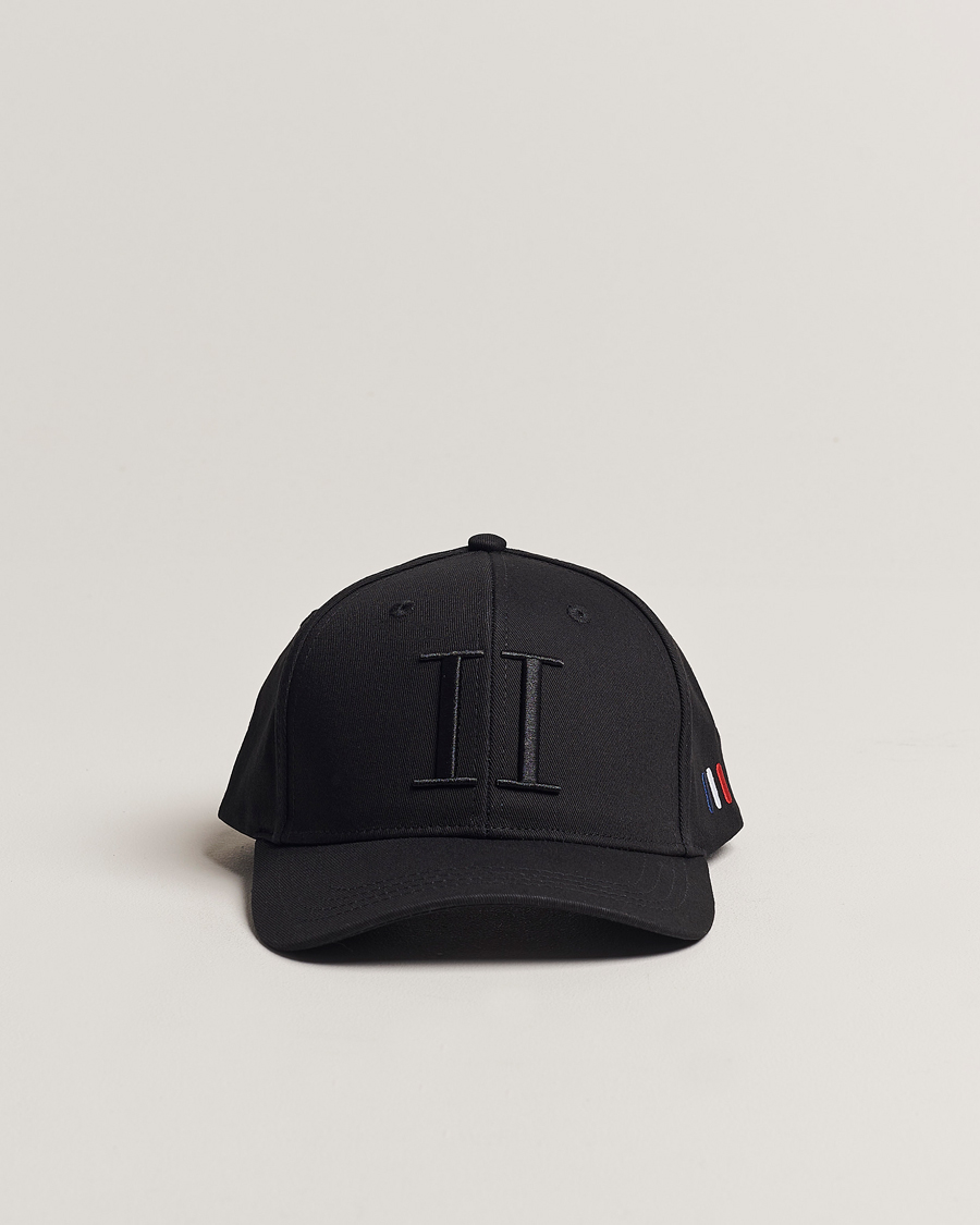 Hombres | Sombreros y gorras | LES DEUX | Encore Organic Cotton Baseball Cap II Black