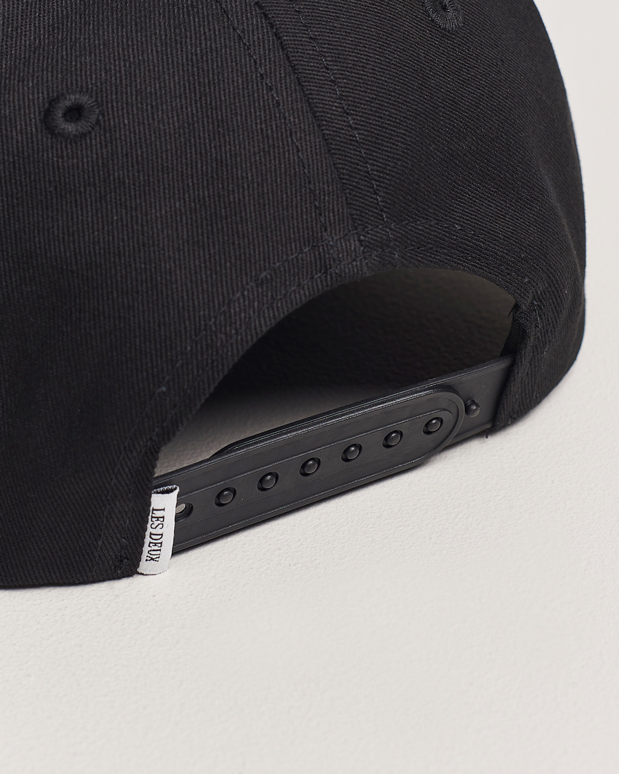 Hombres | Sombreros y gorras | LES DEUX | Encore Organic Cotton Baseball Cap II Black