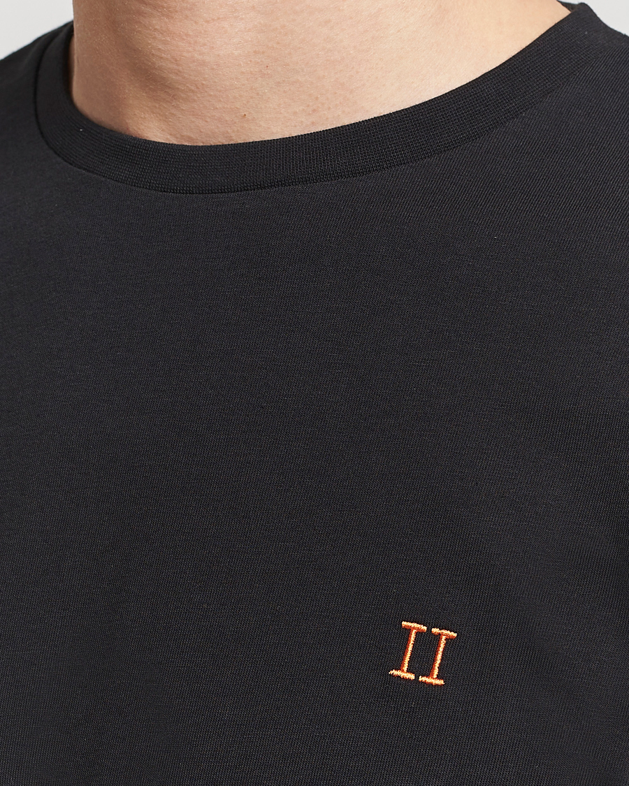 Hombres | Camisetas | LES DEUX | Nørregaard Cotton T-Shirt Black