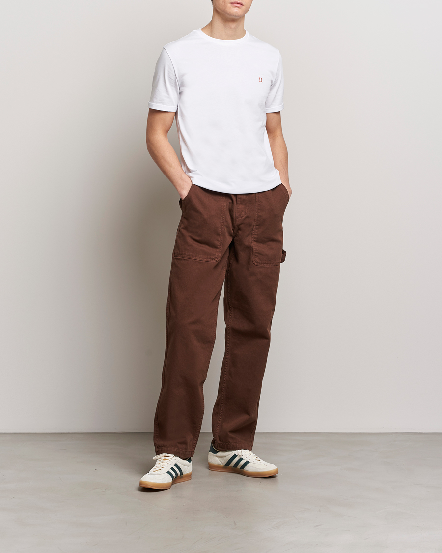 Hombres | Camisetas | LES DEUX | Nørregaard Cotton T-Shirt White