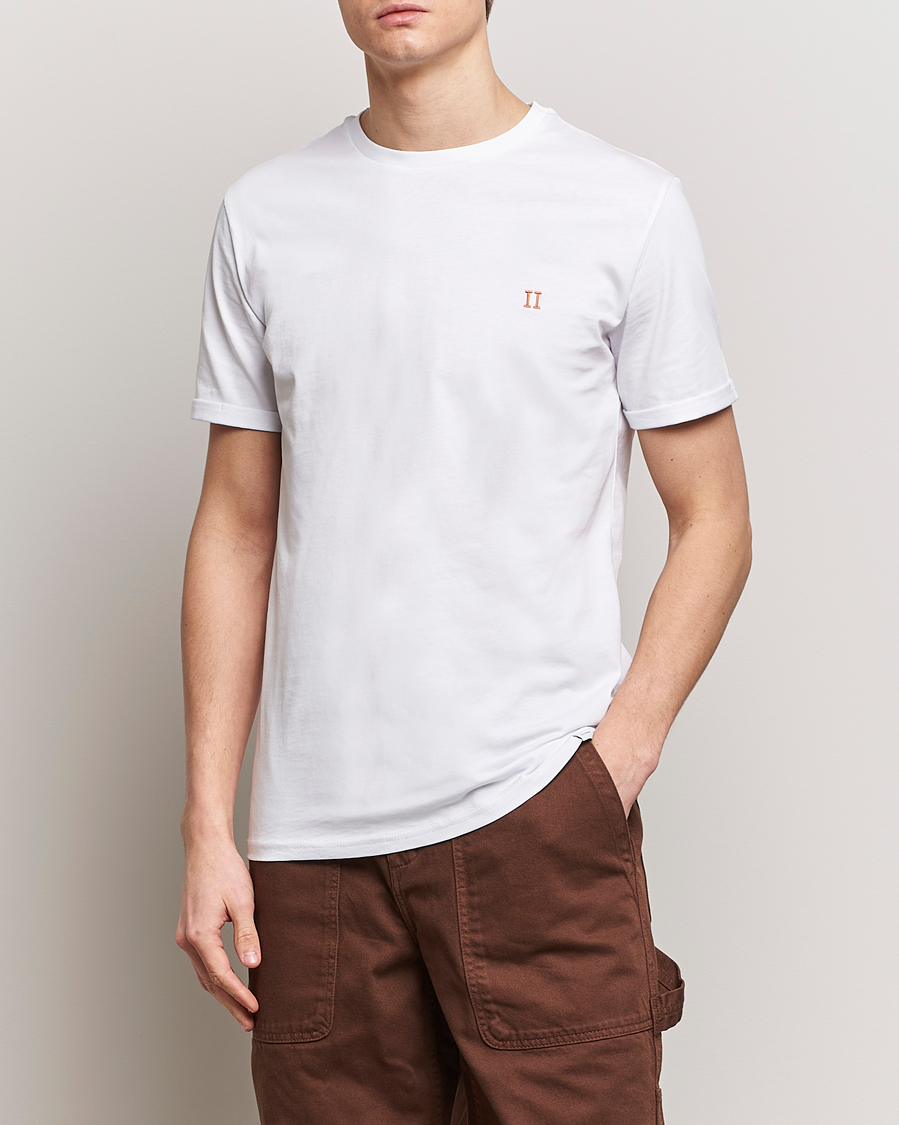 Hombres | Ropa | LES DEUX | Nørregaard Cotton T-Shirt White
