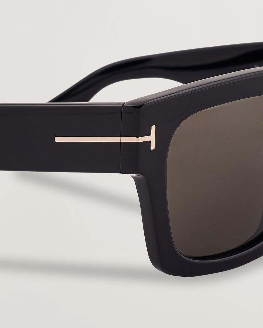 Hombres | Gafas de sol | Tom Ford | Fausto FT0711 Sunglasses Black/Smoke