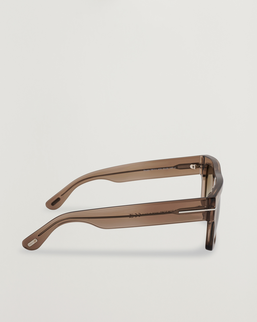 Hombres | Gafas de sol | Tom Ford | Fausto FT0711 Sunglasses Brown/Green