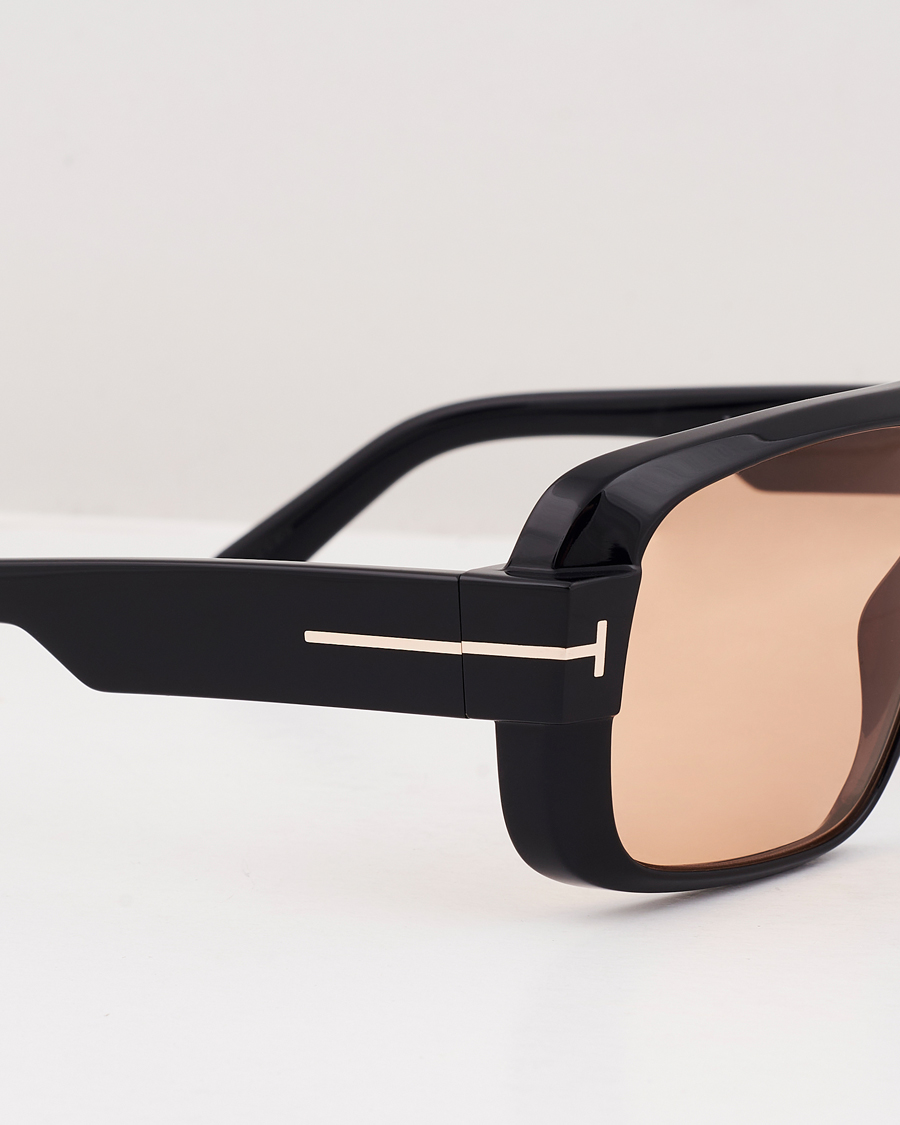 Hombres | Gafas de sol | Tom Ford | Turner FT1101 Sunglasses Black/Brown