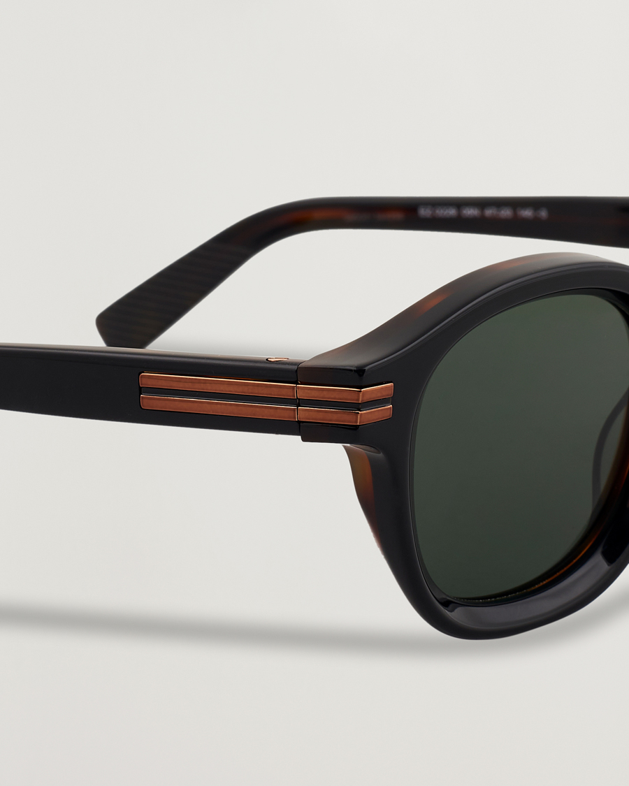 Hombres | Gafas de sol | Zegna | EZ0229 Sunglasses Black/Green