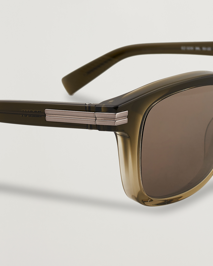 Hombres | Gafas de sol | Zegna | EZ0230 Sunglasses Dark Green/Roviex