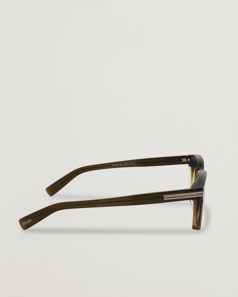 Hombres | Gafas de sol | Zegna | EZ0230 Sunglasses Dark Green/Roviex