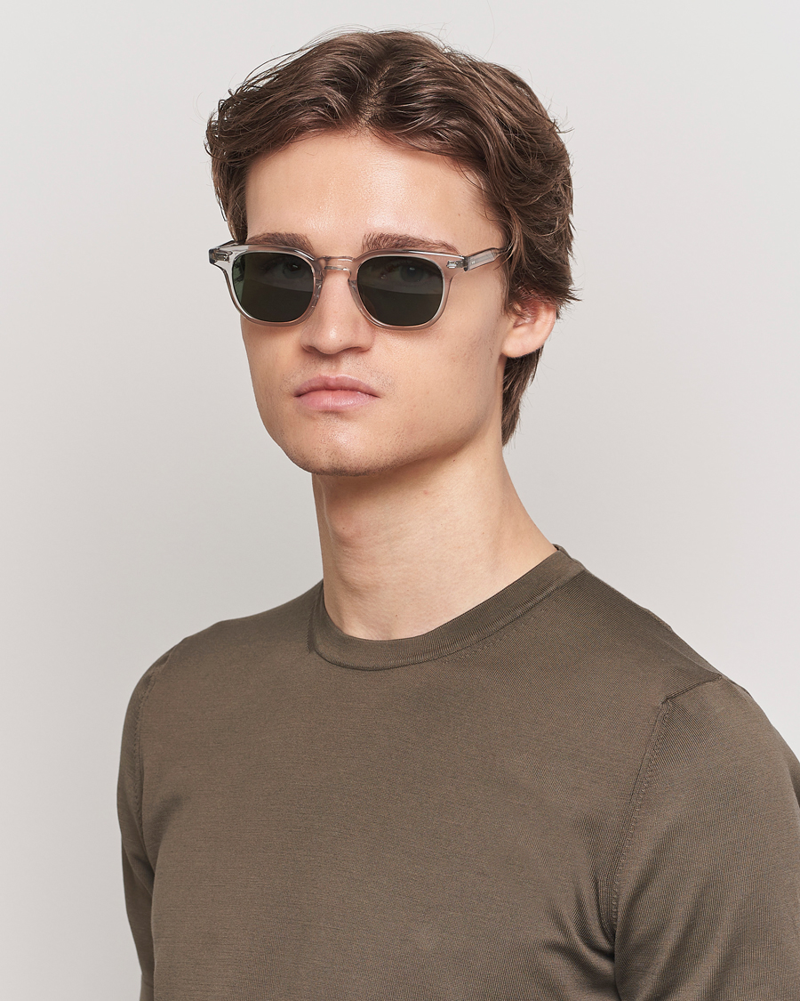 Hombres | Gafas de sol | Garrett Leight | Sherwood 47 Sunglasses Transparent