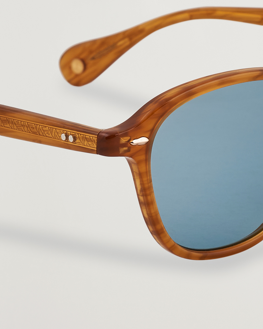 Hombres | Gafas de sol | Garrett Leight | Gilbert 46 Sunglasses Light Brown