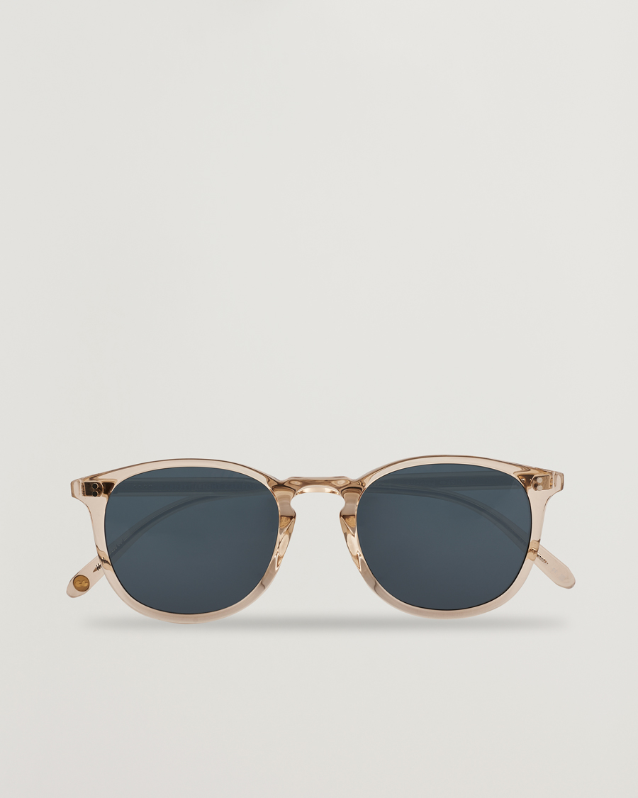 Hombres | Gafas de sol | Garrett Leight | Kinney 49 Sunglasses Transparent/Blue