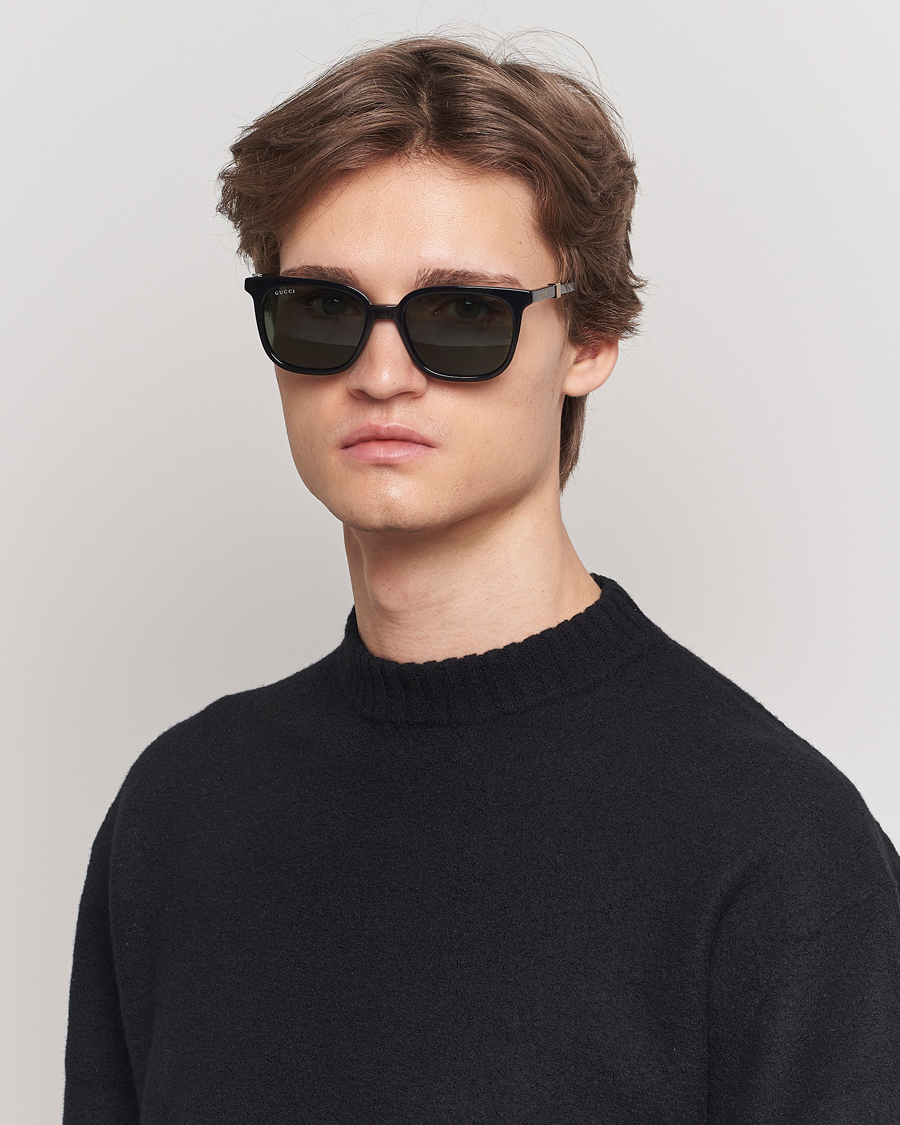 Hombres | Gucci | Gucci | GG1493 Sunglasses Black