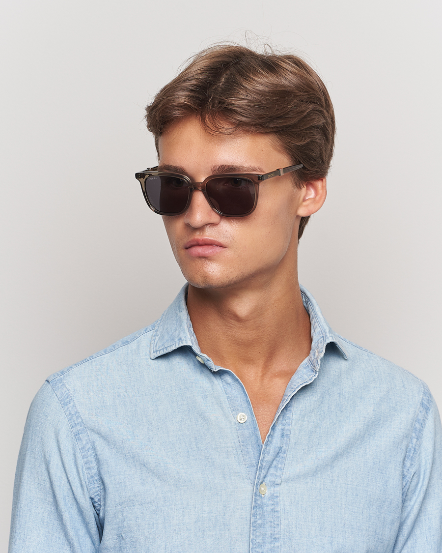 Hombres | Gafas de sol | Gucci | GG1493 Sunglasses Transparent