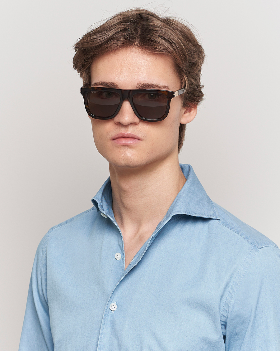 Hombres | Novedades | Gucci | GG1502S Sunglasses Havana
