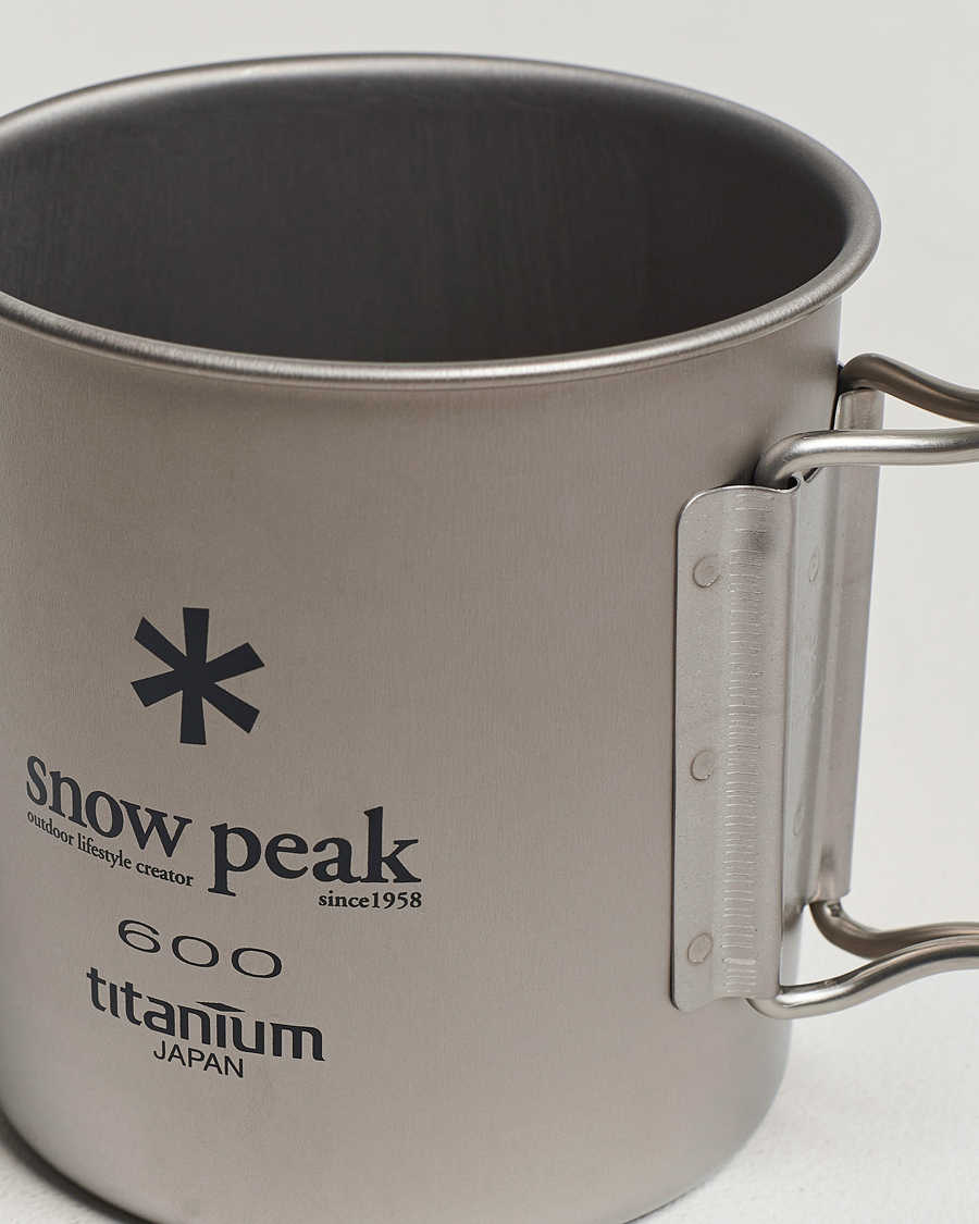Hombres |  | Snow Peak | Single Wall Mug 600 Titanium