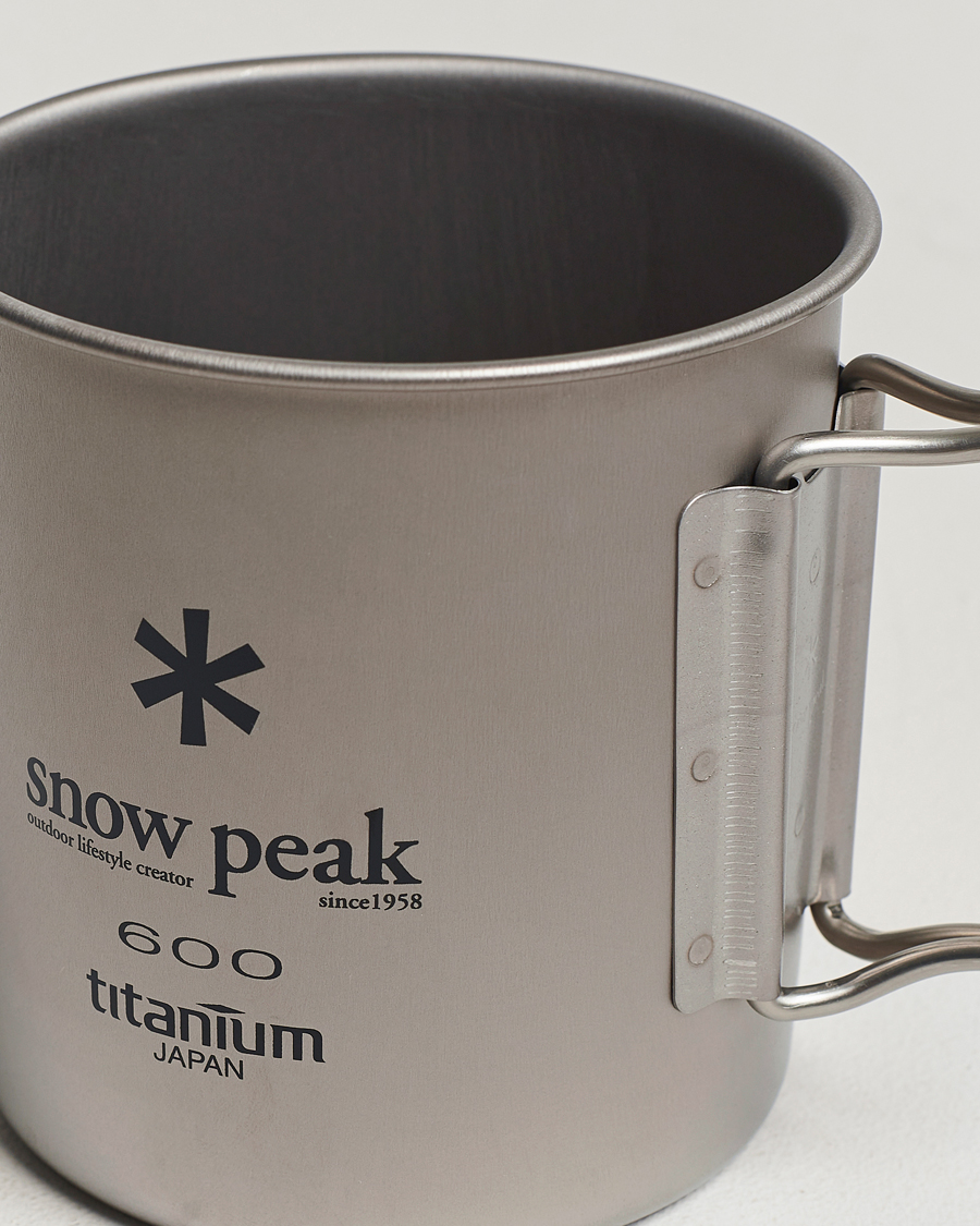 Hombres | Outdoor living | Snow Peak | Single Wall Mug 600 Titanium