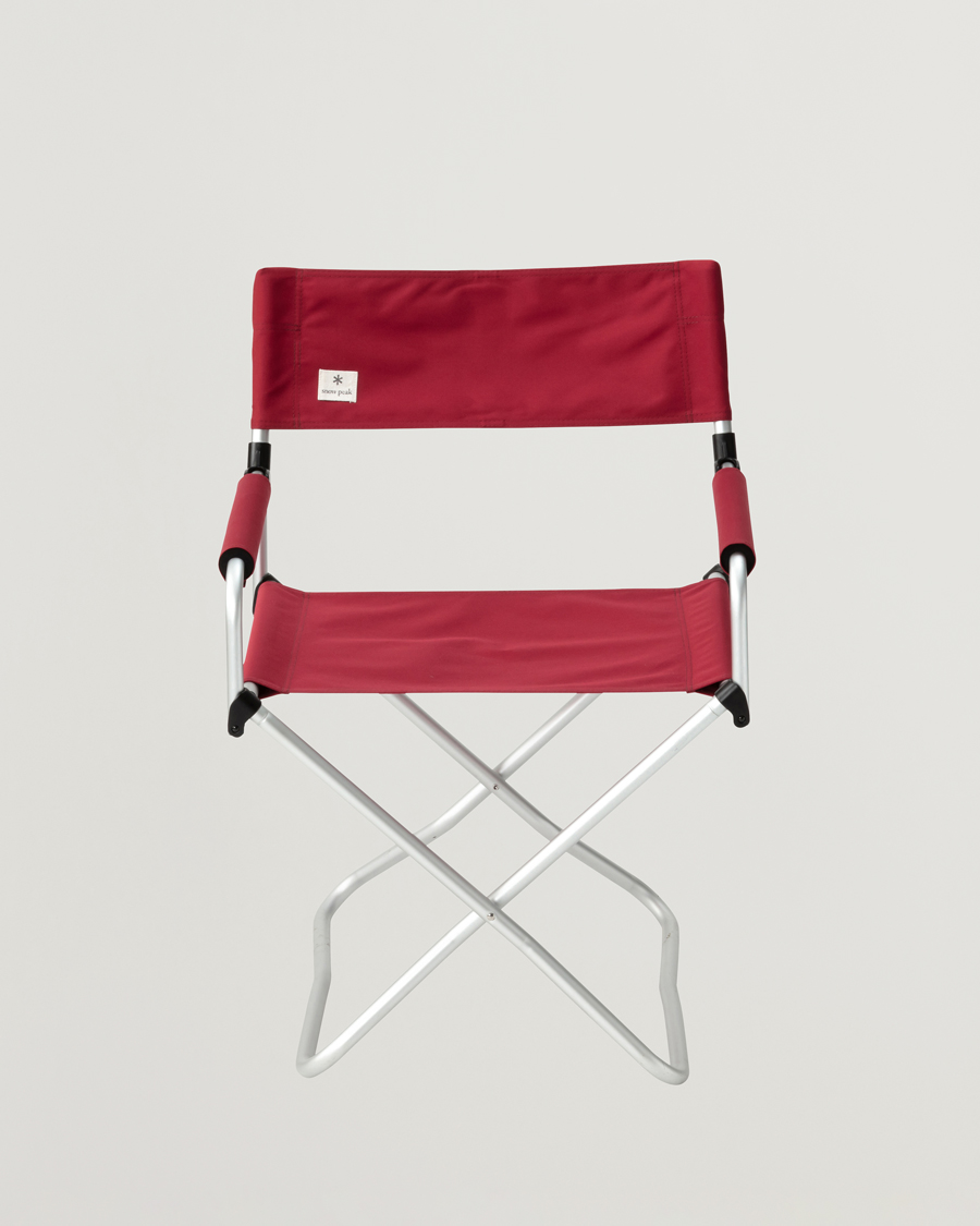Hombres | Outdoor living | Snow Peak | Folding Chair Red