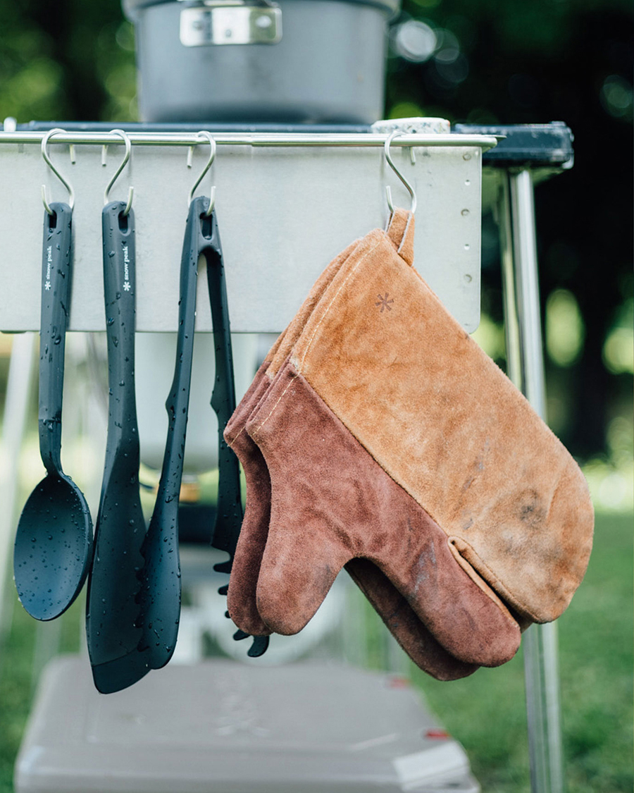 Hombres | Snow Peak Campers Mittens Brown | Snow Peak | Campers Mittens Brown