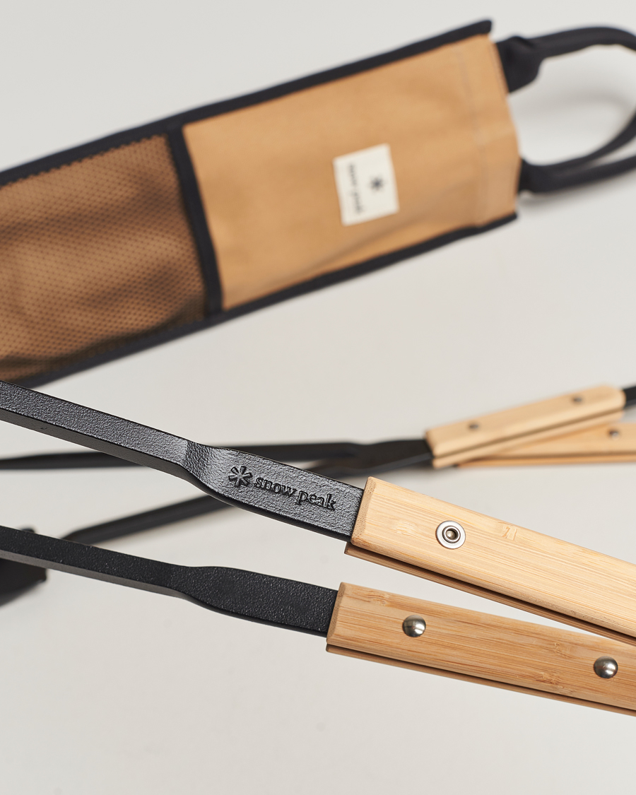Hombres | Outdoor living | Snow Peak | Fire Tool Set Pro Steel/Bamboo