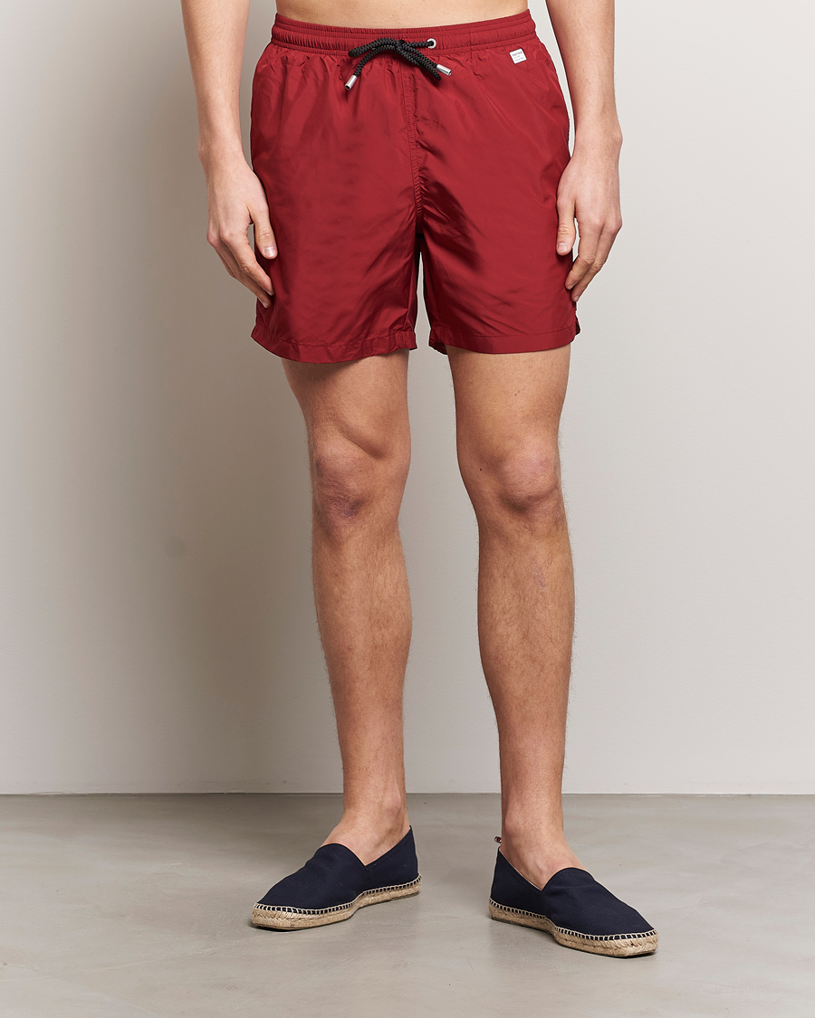 Hombres | Bañadores | MC2 Saint Barth | Pantone Swim Shorts 45 Bordeaux