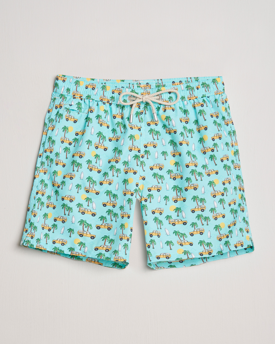 Hombres | Bañadores | MC2 Saint Barth | Printed Swim Shorts Road Car