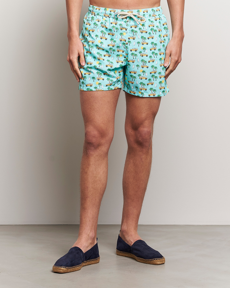 Hombres | Bañadores | MC2 Saint Barth | Printed Swim Shorts Road Car